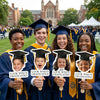 Look Who's Graduated Custom Funny Face Graduation 2026 Big Heads Face Fan CH07 895580
