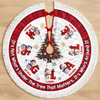 Custom Snowman Hearts Shine Together This Christmas Family Tree Skirt HO82 900062