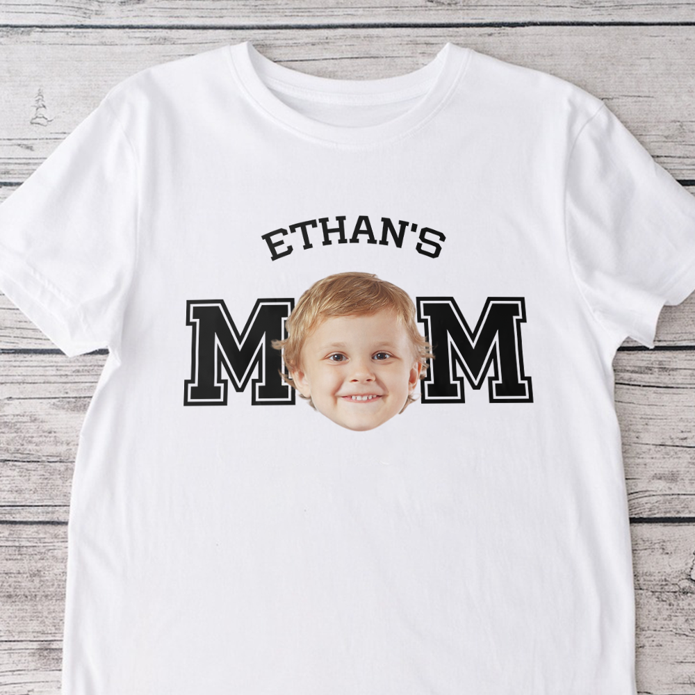 Custom Photo Kid - Kid's Dad, Kid's Mom Bright Shirt HA75 892470