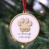 Personalized Pet Memorial Wooden Ornament, Christmas Keepsake Gift For Pet Lovers LM32 670373