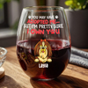 I’m Pretty Sure I Own You Wine Glass Personalized Gift For Dog Lovers HO82 893756