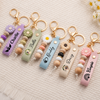 Personalized Custom Photo And Name Memorial Beaded Keyring For Pet Lover TH10 170803