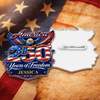 Custom Name America 250 Years Of Freedom 1776–2026 Eagle Acrylic Pin CH07 911096