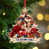 Custom Photo Christmas Tree Family Acrylic Ornament HO82 903404