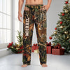 Custom Name Buck Deer Camouflage Pajamas Pants Gifts for Men HO82 904162
