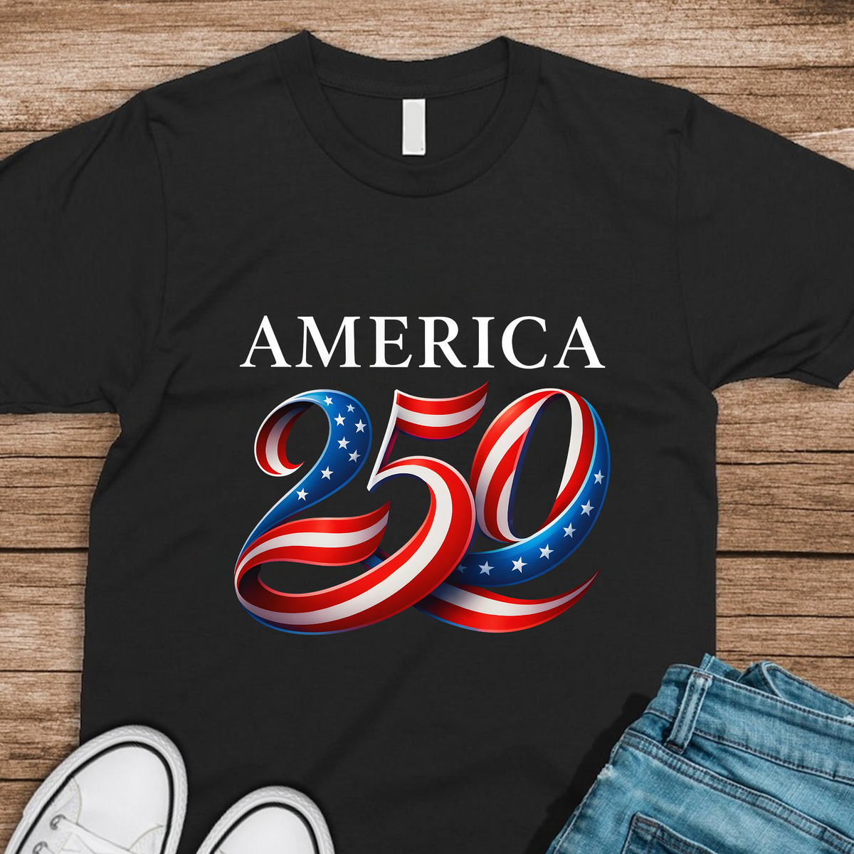 America 250th Anniversary Dark Shirt Patriotic Gift CH07 911062