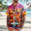 Celebrate 100 Years of Road Route 66 and America 250th Anniversary Custom Car Photo Hawaiian Shirt CH07 910510