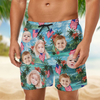 Custom Photo My American Spirit Beach Short - Gift For Family Members, Pet Owners, Pet Lovers LM32 893647