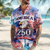 Celebrating 250th Anniversary United States Hawaiian Shirt 4th of July Gift CH07 910406