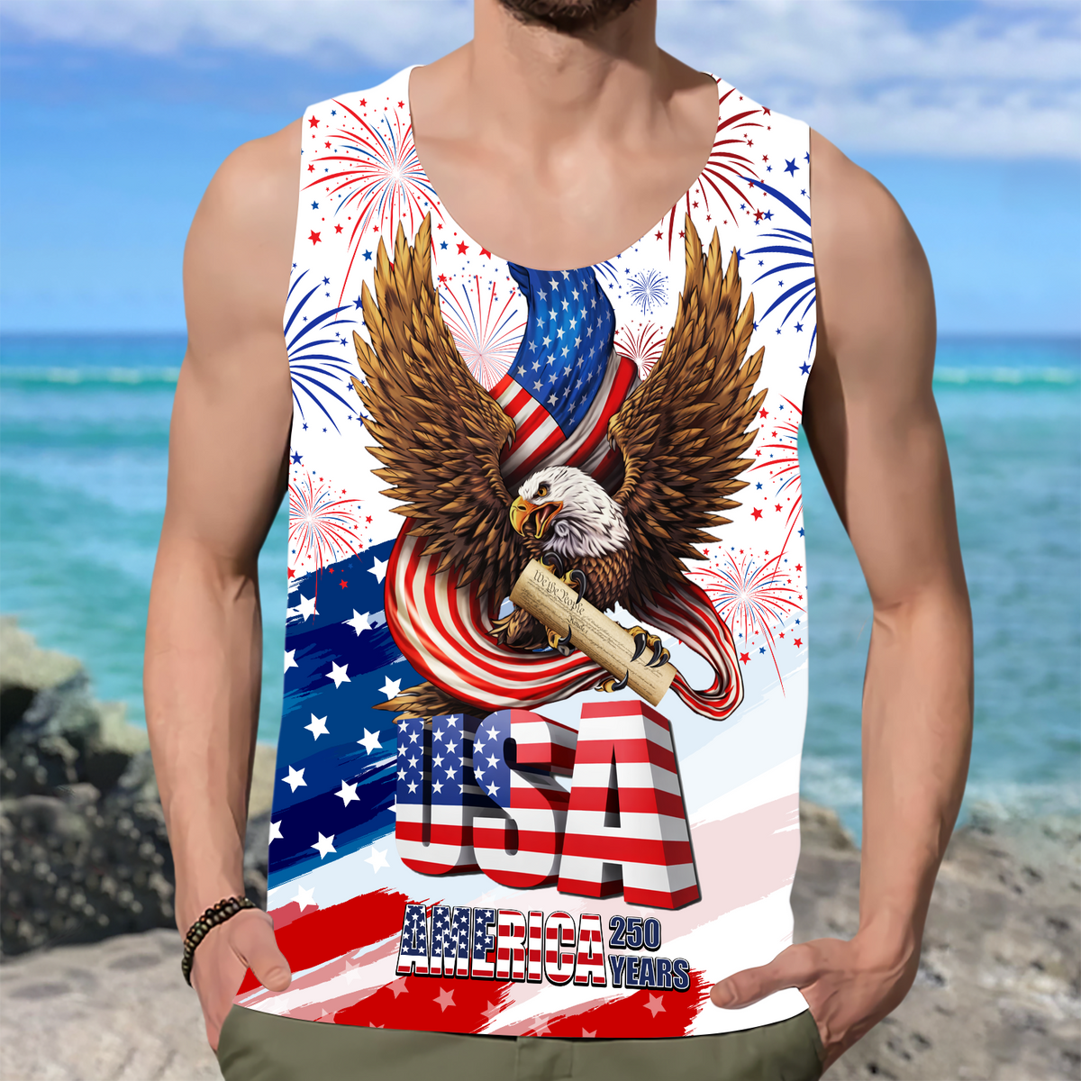 America 250 Years 1776 - 2026 Tanktop TH10 169237