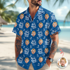 Custom Photo Best Dad Ever Hawaii Shirt - Personalized Father’s Day Gift HA75 921318