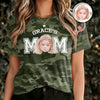 Custom Photo Dad Mom Camo Pattern 3D Shirt Father's Day Gift For Husband, Dad, Grandpa HA75 921396