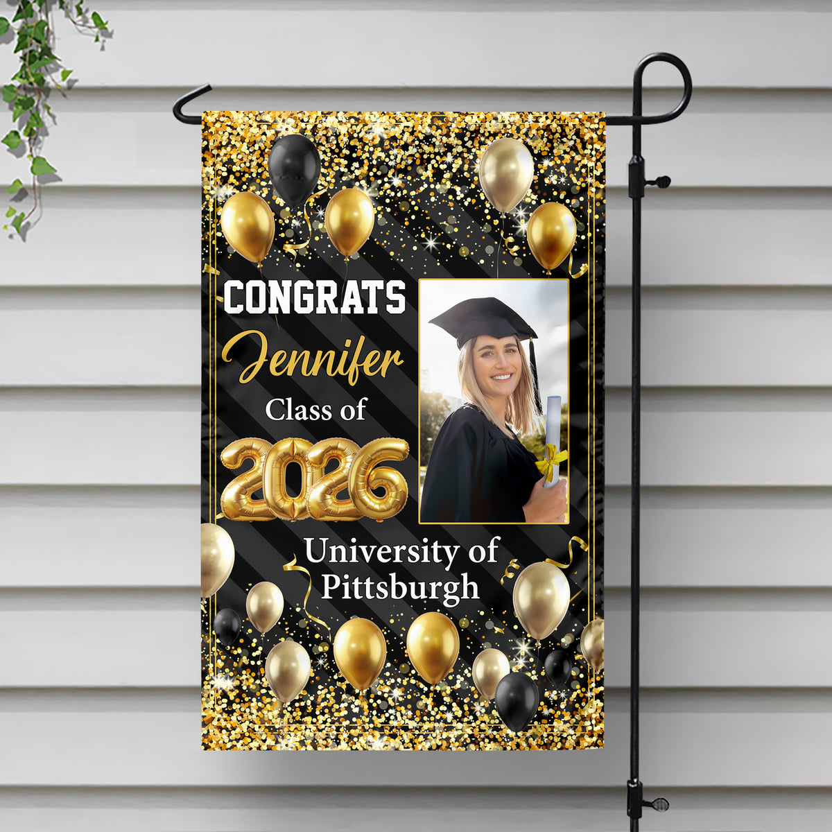 Personalized Graduation Flag 2026 – Congrats Grad Garden Flag Gift & Party Decor HO82 901968