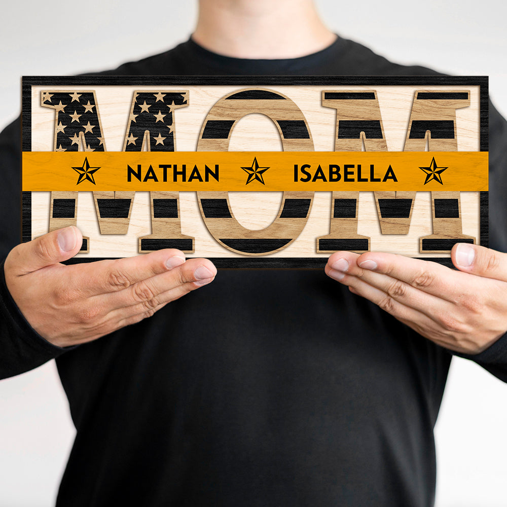 Personalized Keepsake For Beloved Job Lines Dad Wooden Sign LM32 893407