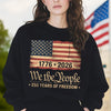 America 250th Birthday US Flag 250 Years We The People Dark Shirt HO82 894622