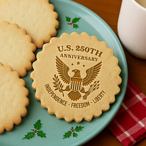 U.S. 250 Years Anniversary Cookie Stamp Independence Day Gift HA75 898456