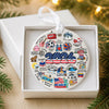 2026 Year to Review Remember Keepsake Christmas Ceramic Ornament LM32 670725