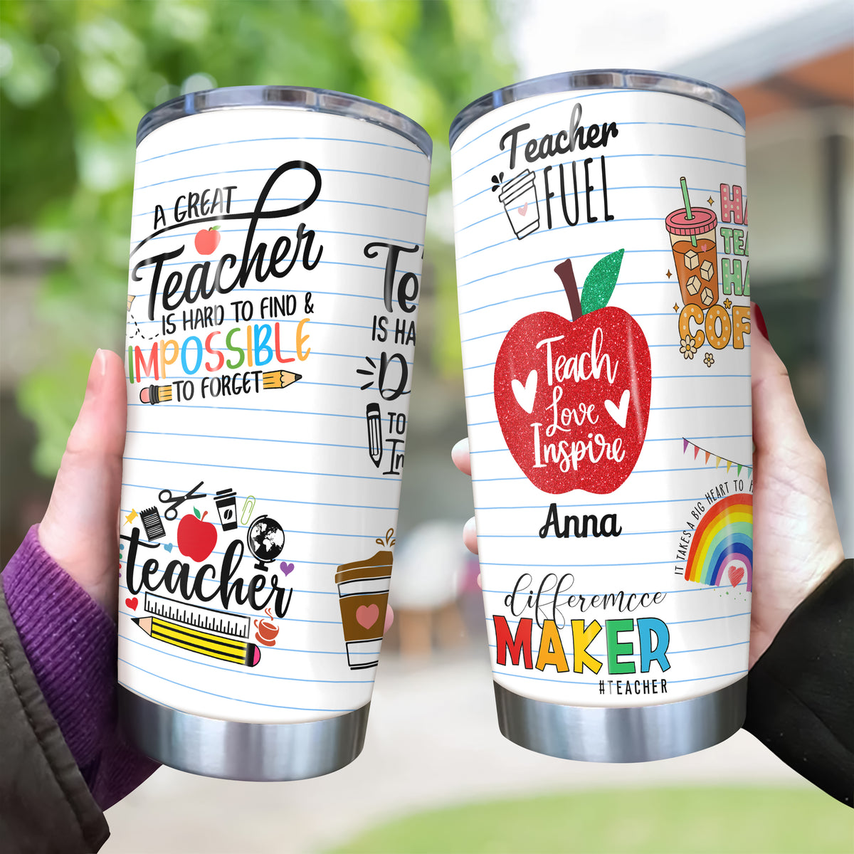 Personalized Fat Tumbler Back To School Gift For Teacher TH10 894181