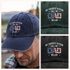 Custom Name My Favorite People Call Me Grandpa Washed Denim Baseball Cap TH10 169443