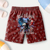 Personalized 250th Anniversary 1776–2026 Eagle Patriotic American Beach Short HA75 921046