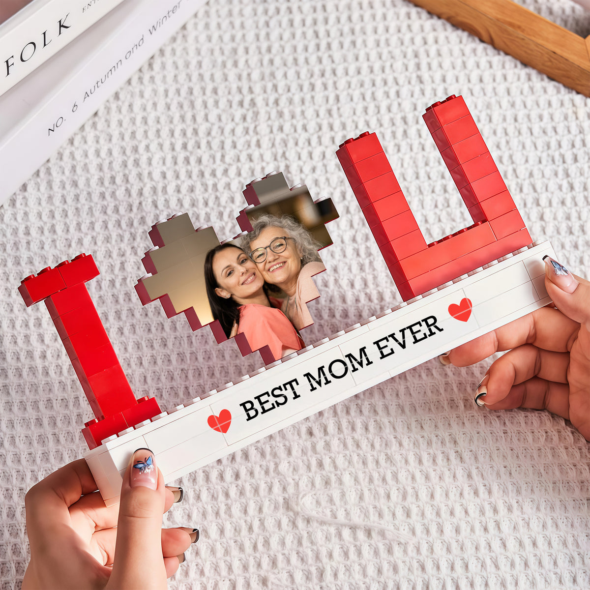 Custom Photo Best Mom Ever Building Brick Blocks Mother’s Day Gifts CH07 911138