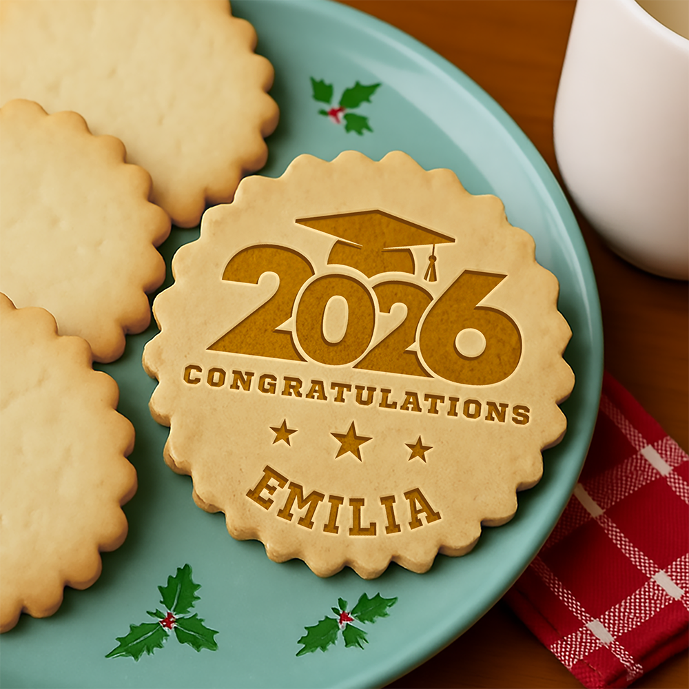 Custom Name Congratulations Class Of 2026 Cookie Stamp CH07 911128