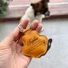 Custom Name Forever In My Heart Memorial Leather Paw Keychain LM32 895731