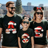 Custom Name With Santa Icon Christmas Family Matching Shirt CH07 896732