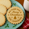 Custom Family Name We Wish You A Merry Christmas Cookie Stamp CH07 180556