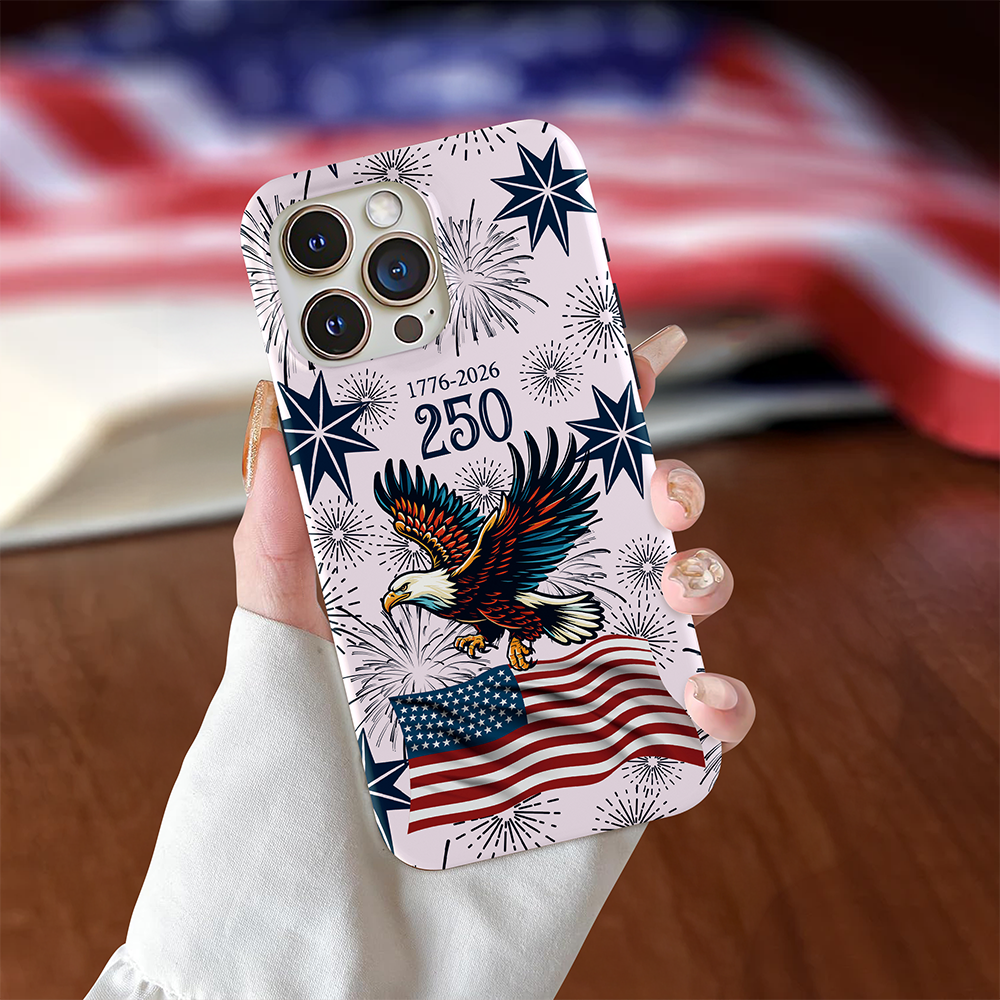 USA 250 Anniversary Eagle 1776-2026 Phone Case HA75 920200