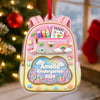 Personalized Name Kids School Backpack Acrylic Ornament Christmas Decor HA75 921886