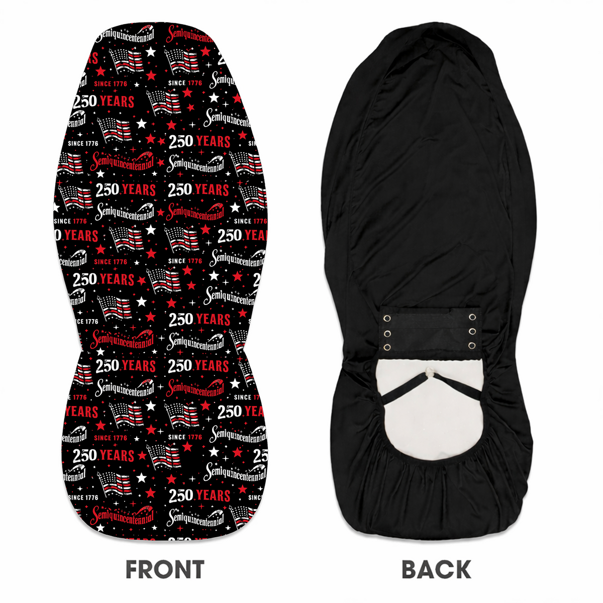 Personalized USA 250 Semiquincentennial Car Seat Cover HO82 902174