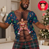 Custom Face Funny Santa Girl Christmas 3D Shirt CH07 181152