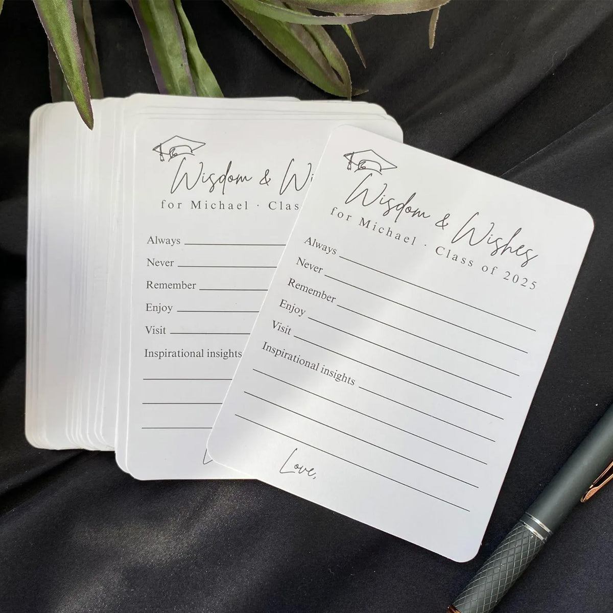 Wisdom & Wishes Printed Graduation Advice Cards HO82 902230