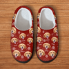 Custom Photo Pet Merry Christmas Slippers Cozy Holiday Gift for Pet Parents HO82 903446