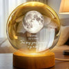 Custom Moon Phase The Day You Becam My Mom My Dad 3D Crystal Ball LED Night Light LM32 897987