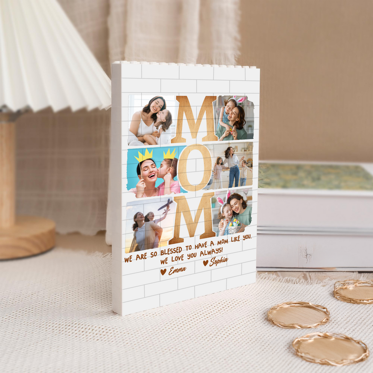 Custom Photo I Am So Blessed To Have A Mom Like You Building Block HO82 901426