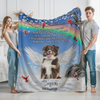 Snuggle This Blanket Memorial Pet Loss - Custom Dog Memorial Photo Blanket CH07 896482
