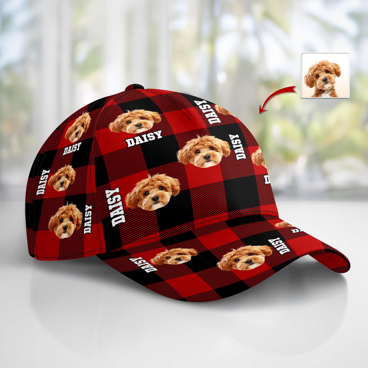 Custom Photo Name Dog Cat Classic Cap TH10 894367