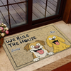 We Rule The House - Personalized Doormat For Dog Lovers, Home Decor Gift CH07 895666
