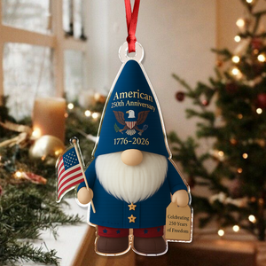 America 250 Gnome Ornament TH10 894929