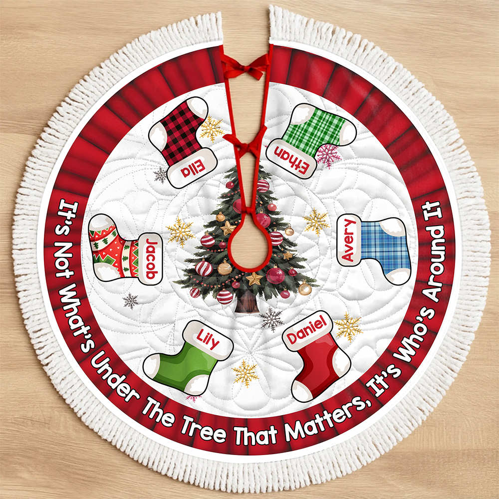 It's Not What Under The Tree That Matters Christmas Tree Skirt TH10 896331