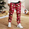 Custom Photo, Name And Number Sweatpants Christmas Gift For Football Lovers CH07 899482