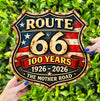 Route 66 Centennial, 100th Anniversary - The Mother Road Metal Sign LM32 670243