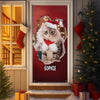 Custom Cat Photo Christmas Door Cover Gift For Cat Lovers TH10 896569