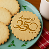 America 250 1776–2026 America Anniversary Cookie Stamp TH10 169595