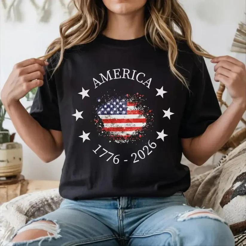 America 250th Anniversary 1776 – 2026, Vintage USA Flag Patriotic Shirt TH10 170121