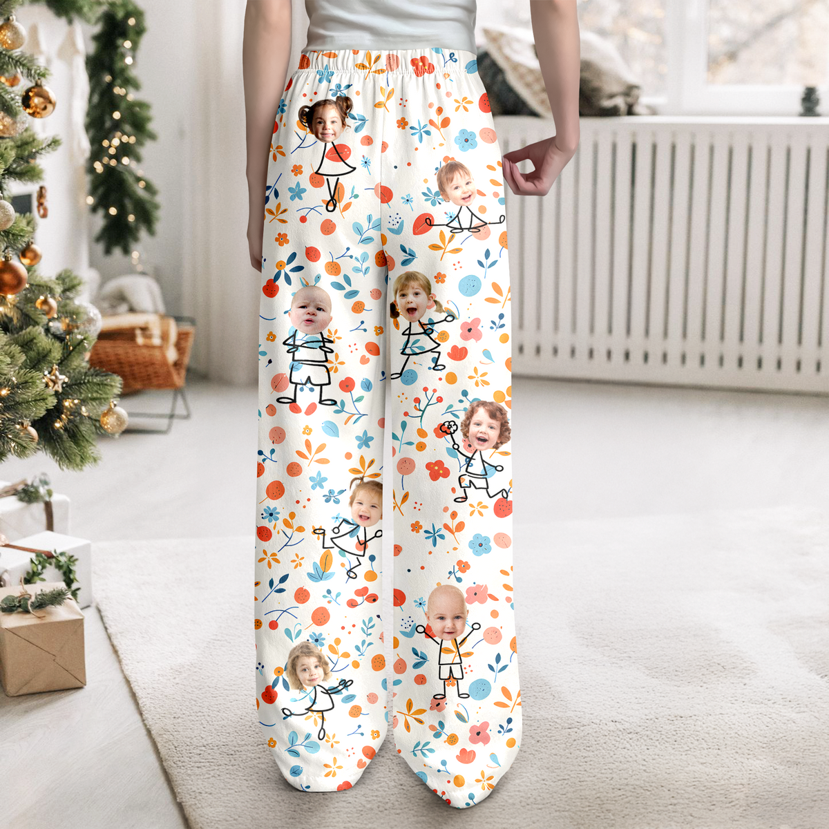 Custom Photo This Mom/Dad Belongs To Sweatpants Personalized Gift TH10 169279