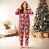 Custom Dog Face Photo With Colorful Christmas Lights Onesie Pajamas HO82 900200