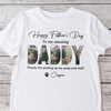Custom Photo Happy Father's Day To My Amazing Dad Bright Shirt Dog Lovers Gift CH07 895882